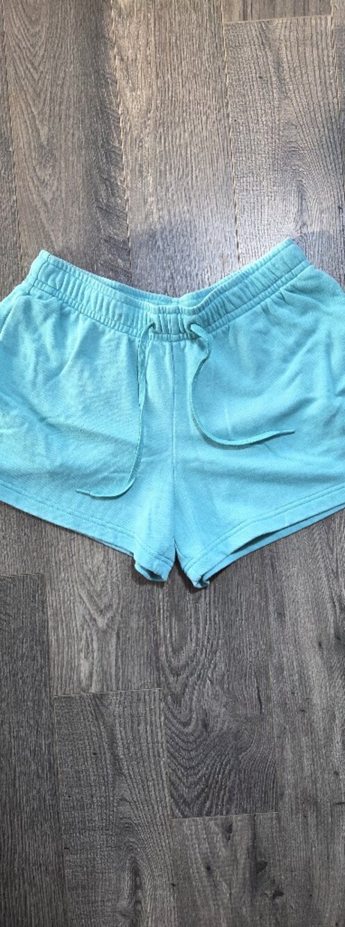 Nike Teal Athletic Drawstring Shorts